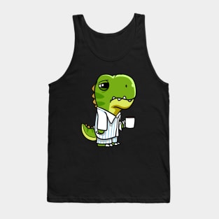 Sleepy Dinosaur Tank Top